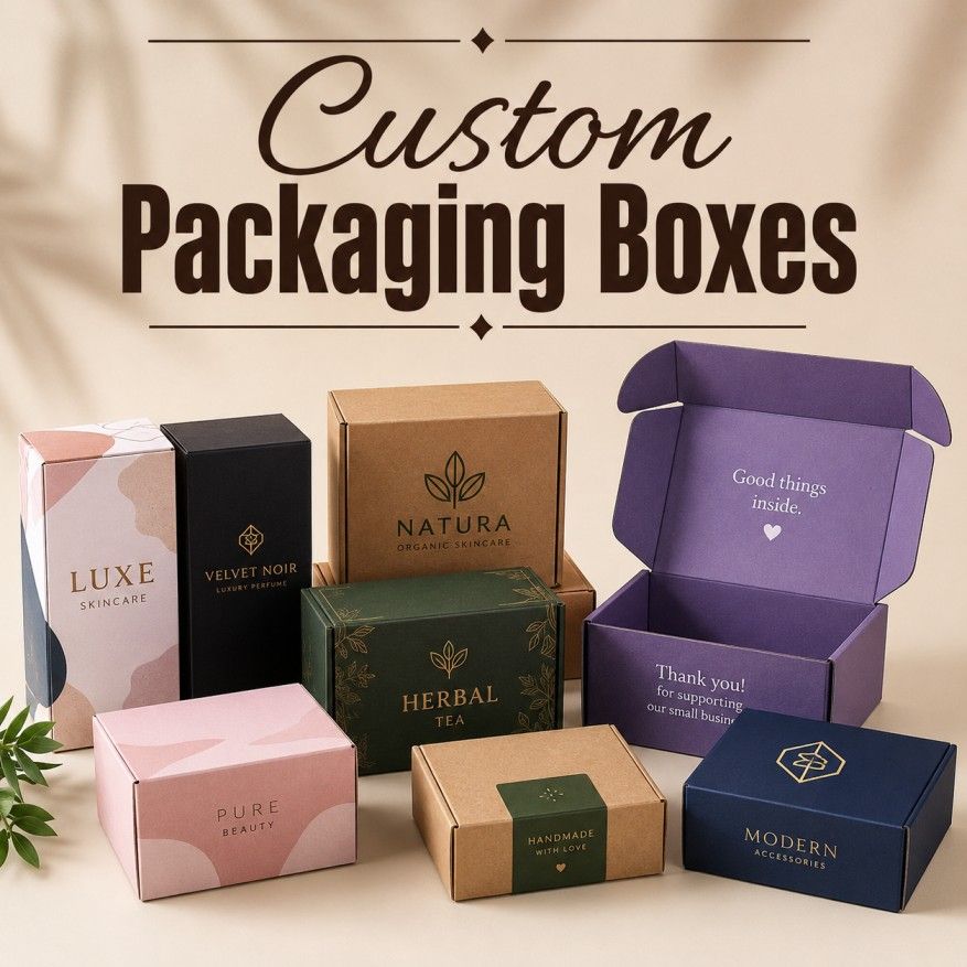 How Can Custom Packaging Boxes Enhance Product Presentation?